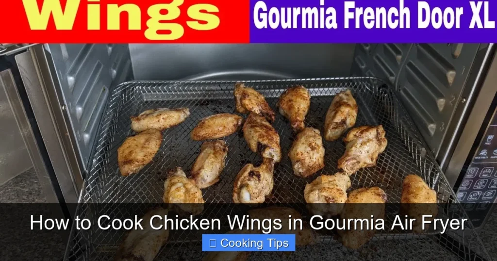 How to Cook Chicken Wings in Gourmia Air Fryer