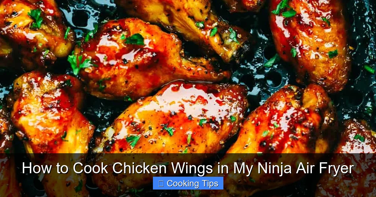How to Cook Chicken Wings in My Ninja Air Fryer