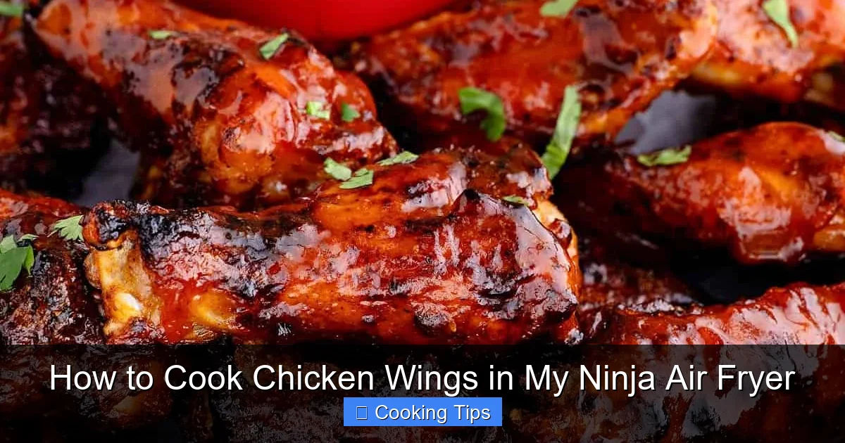 How to Cook Chicken Wings in My Ninja Air Fryer