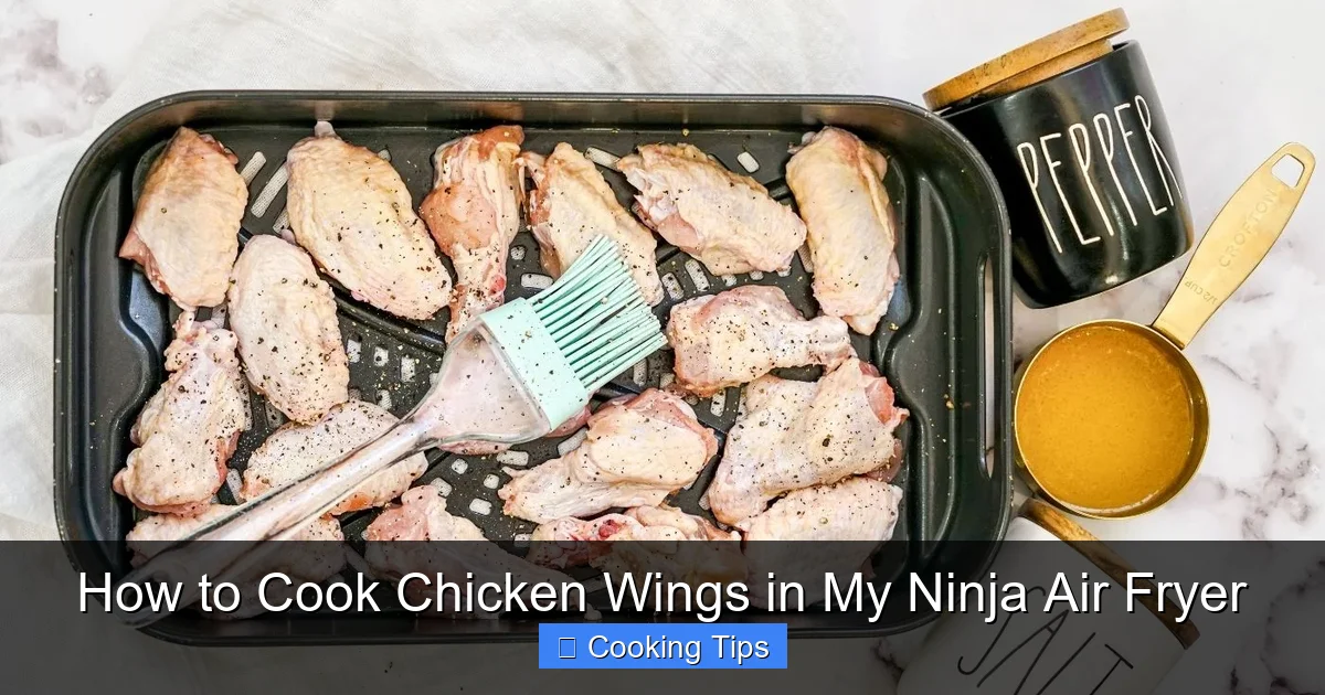 How to Cook Chicken Wings in My Ninja Air Fryer