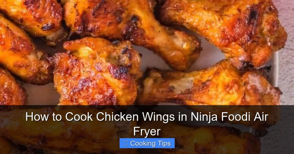 How to Cook Chicken Wings in Ninja Foodi Air Fryer