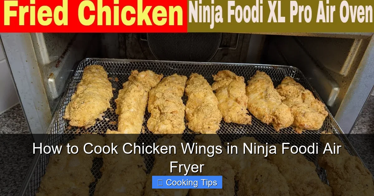 How to Cook Chicken Wings in Ninja Foodi Air Fryer