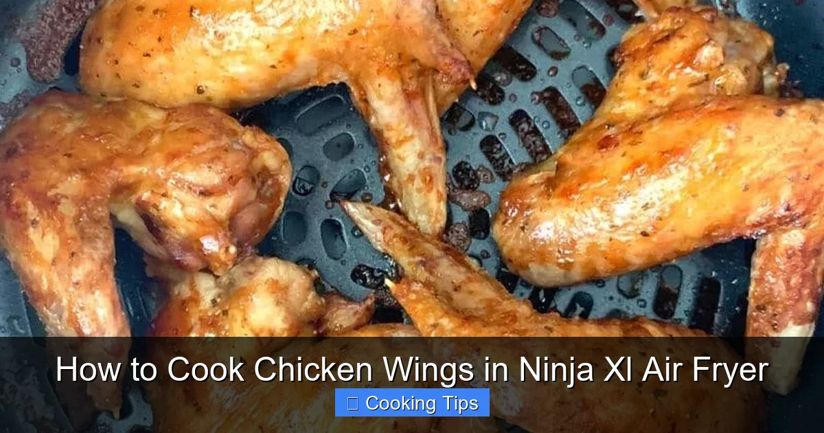 How to Cook Chicken Wings in Ninja Xl Air Fryer
