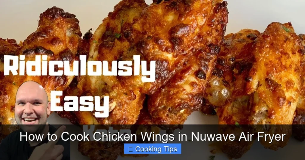 How to Cook Chicken Wings in Nuwave Air Fryer