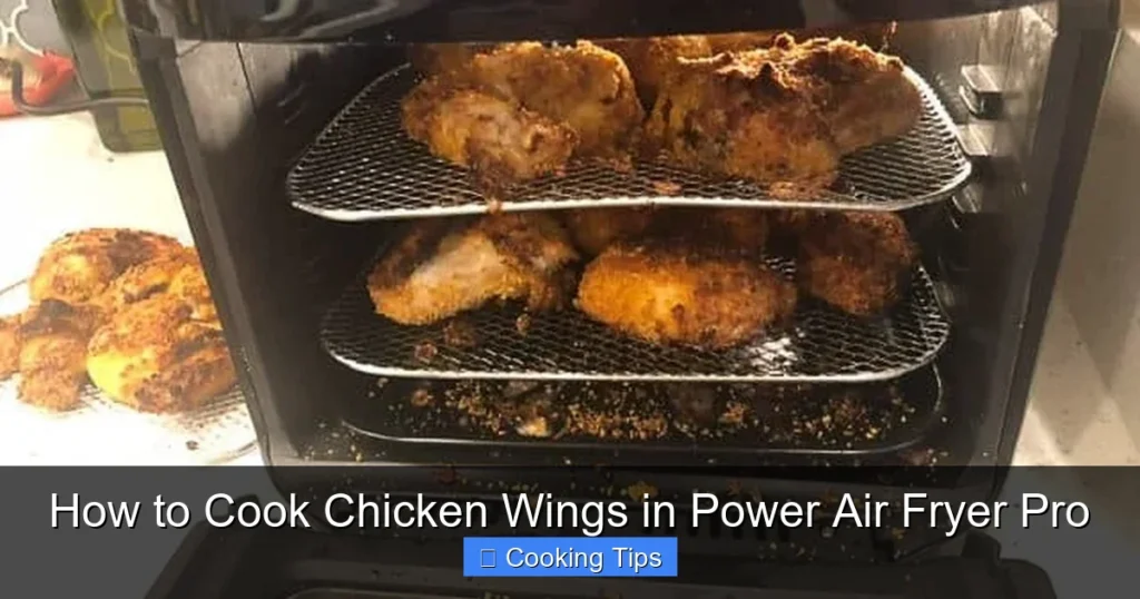 How to Cook Chicken Wings in Power Air Fryer Pro