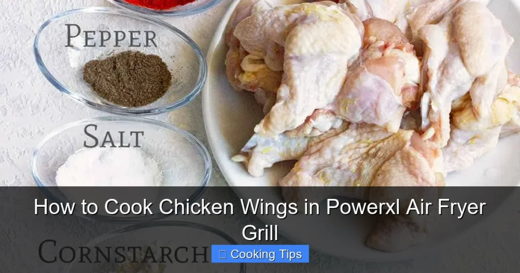 How to Cook Chicken Wings in Powerxl Air Fryer Grill