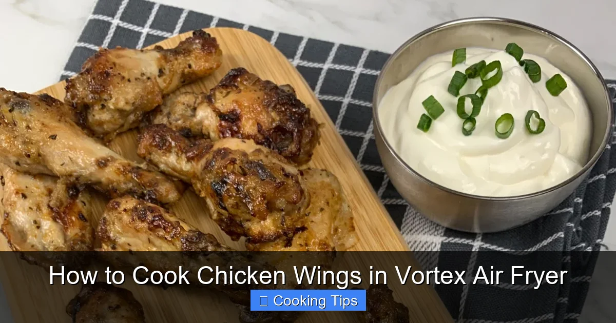 How to Cook Chicken Wings in Vortex Air Fryer