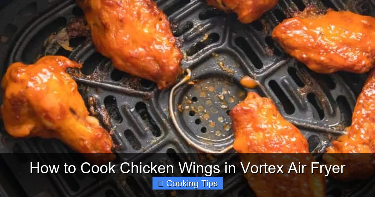 How to Cook Chicken Wings in Vortex Air Fryer
