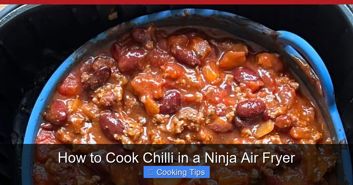 How to Cook Chilli in a Ninja Air Fryer