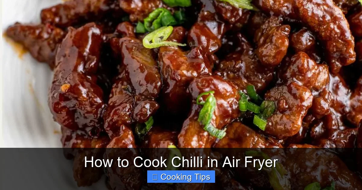 How to Cook Chilli in Air Fryer