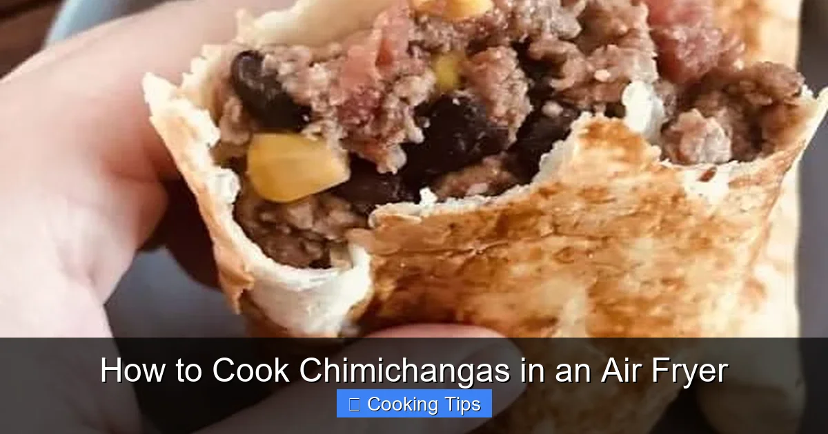 How to Cook Chimichangas in an Air Fryer