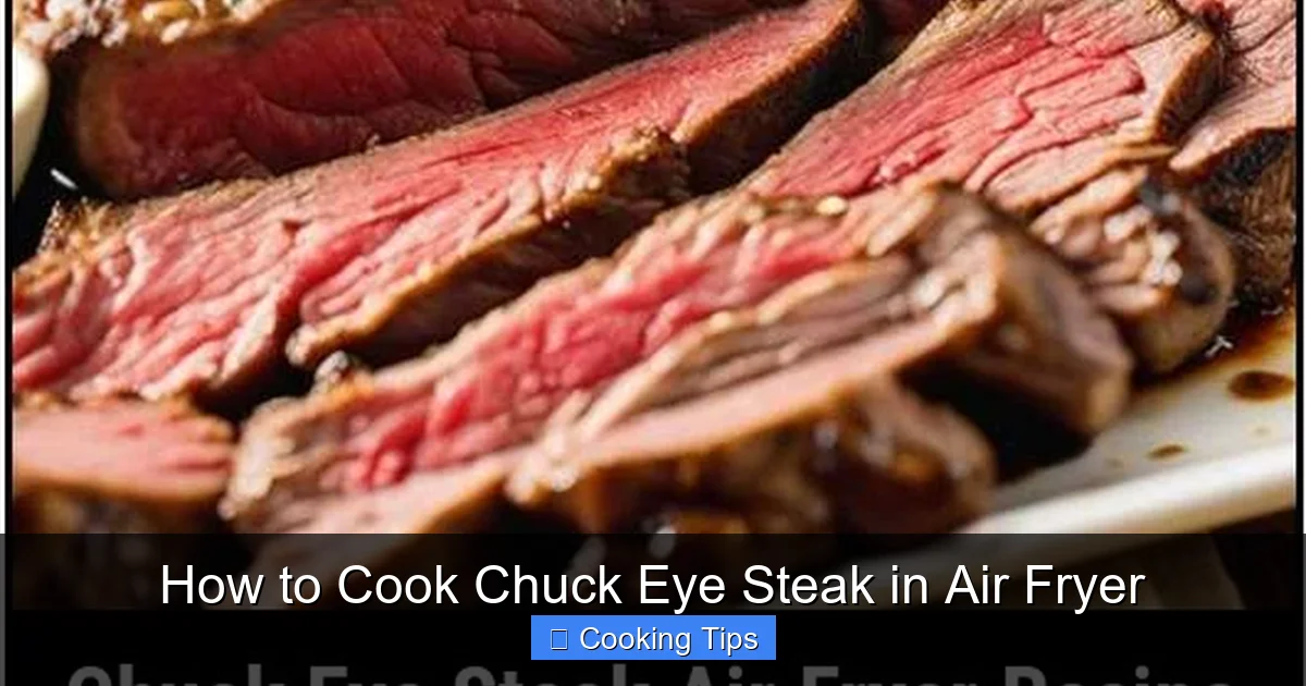 How to Cook Chuck Eye Steak in Air Fryer