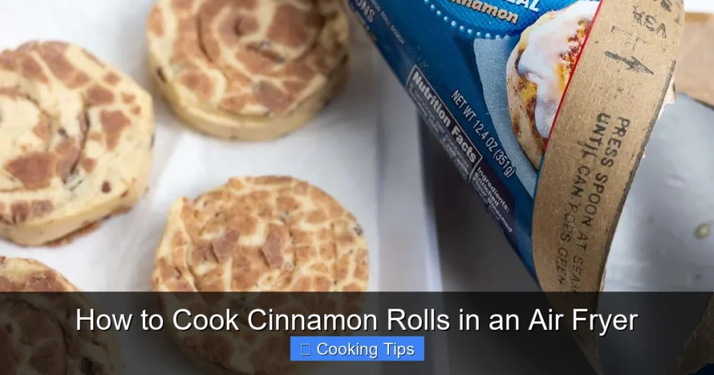 How to Cook Cinnamon Rolls in an Air Fryer