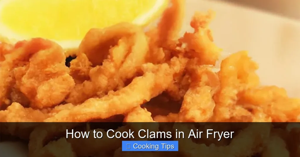 How to Cook Clams in Air Fryer