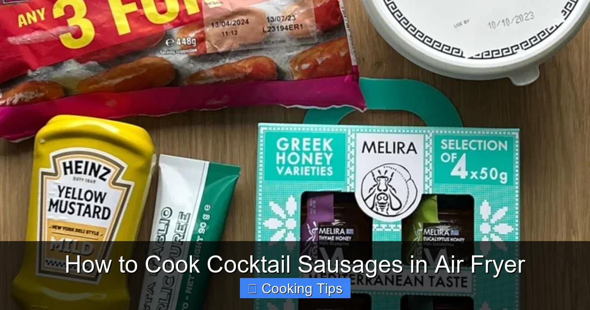 How to Cook Cocktail Sausages in Air Fryer