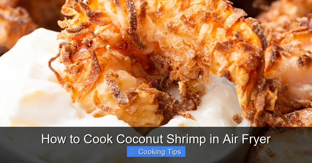 How to Cook Coconut Shrimp in Air Fryer