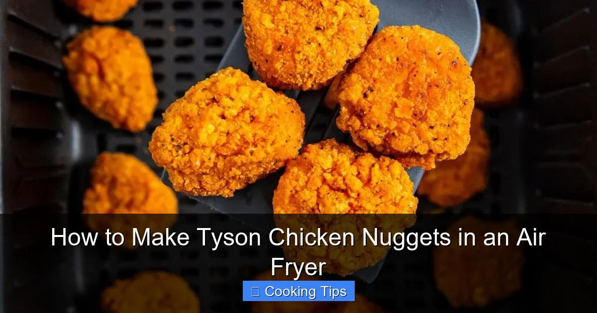 How to Make Tyson Chicken Nuggets in an Air Fryer