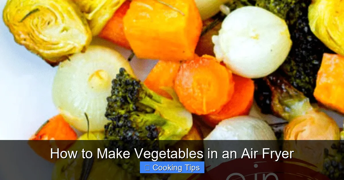 How to Make Vegetables in an Air Fryer