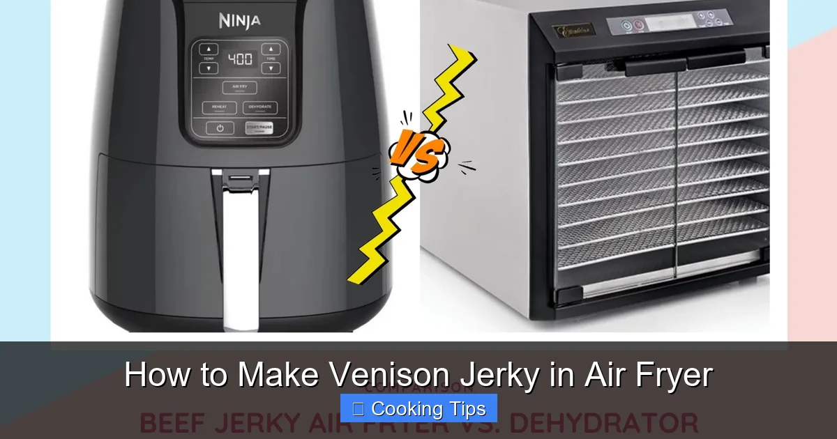 How to Make Venison Jerky in Air Fryer