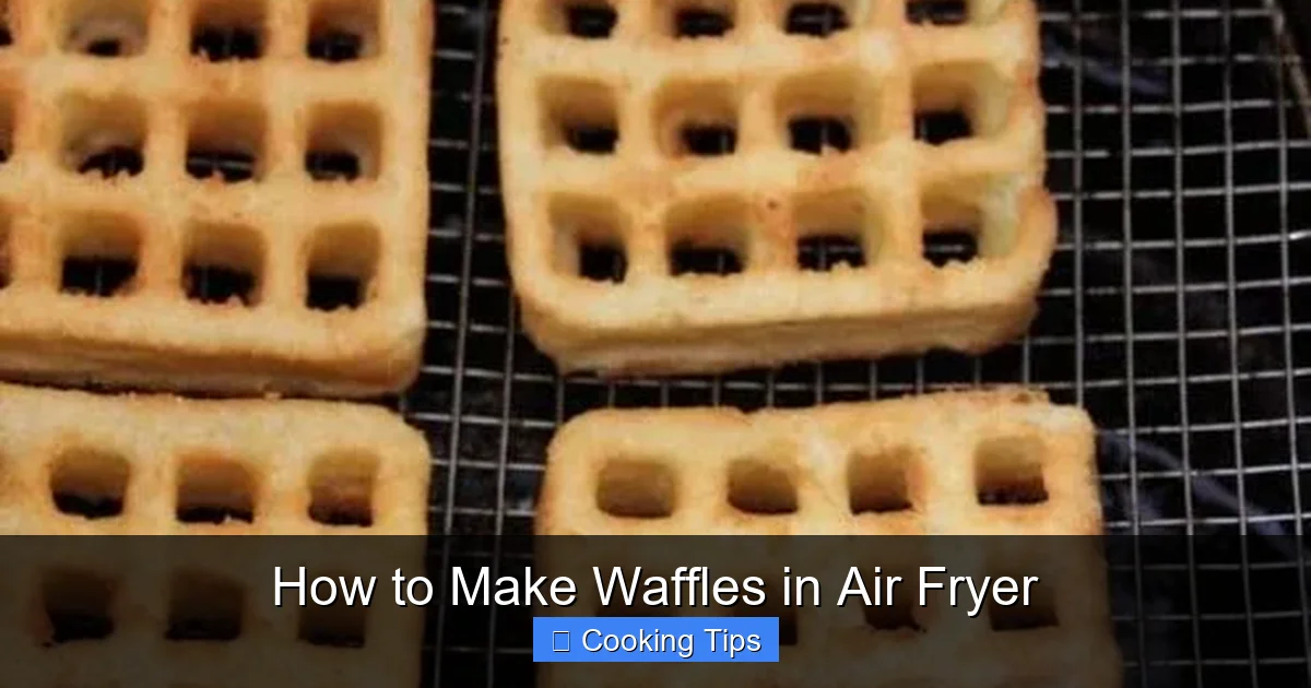 How to Make Waffles in Air Fryer