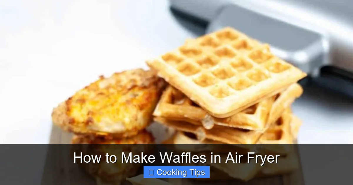 How to Make Waffles in Air Fryer