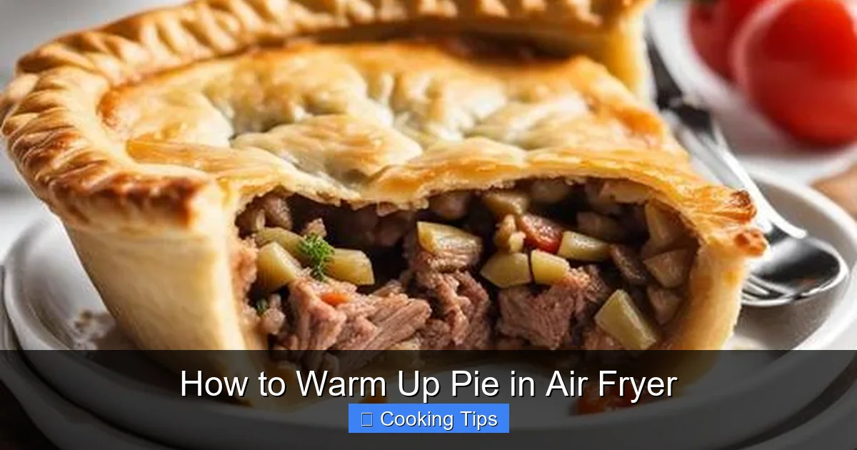 How to Warm Up Pie in Air Fryer