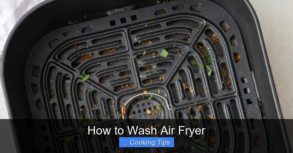 How to Wash Air Fryer