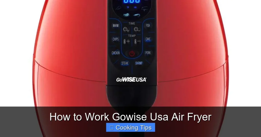 How to Work Gowise Usa Air Fryer