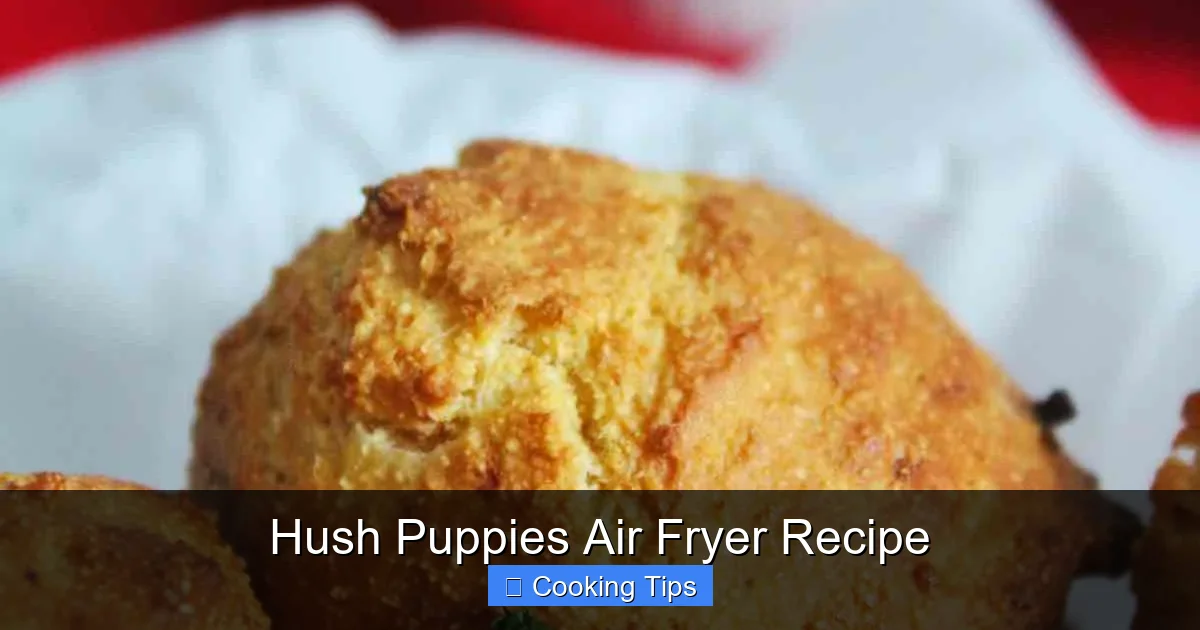 Hush Puppies Air Fryer Recipe