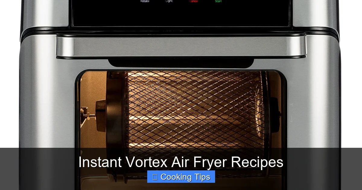 Instant Vortex Air Fryer Recipes