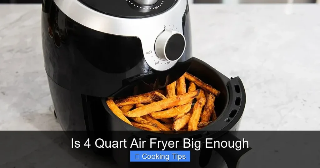 Is 4 Quart Air Fryer Big Enough