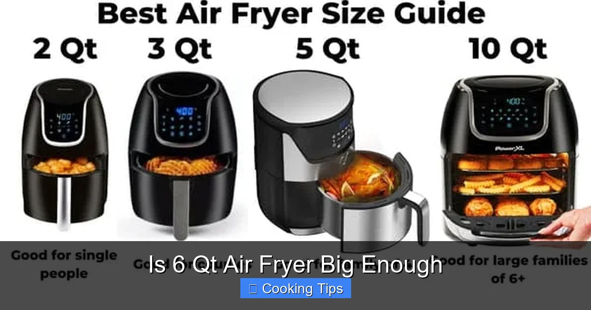 Is 6 Qt Air Fryer Big Enough