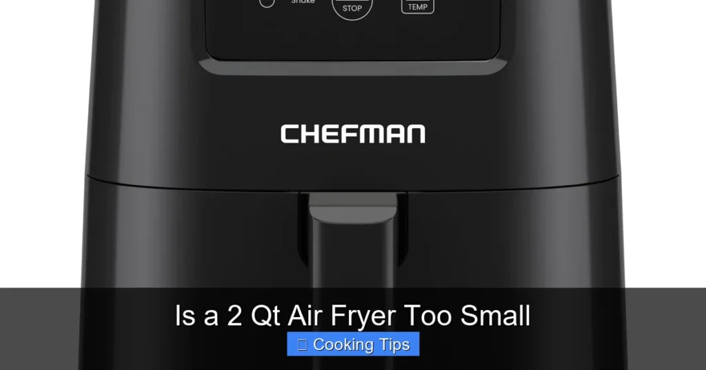 Is a 2 Qt Air Fryer Too Small