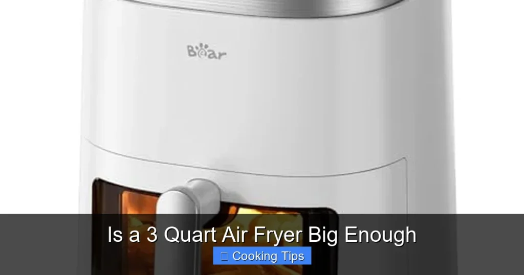 Is a 3 Quart Air Fryer Big Enough