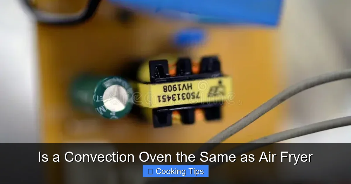 Is a Convection Oven the Same as Air Fryer