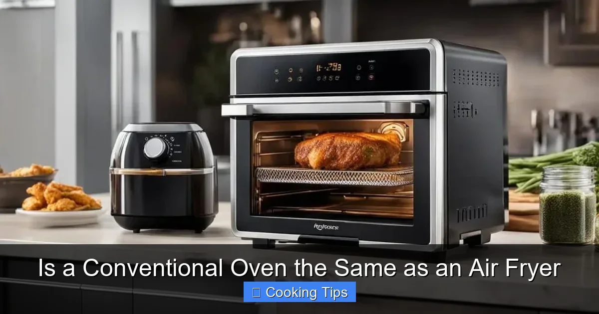 Is a Conventional Oven the Same as an Air Fryer