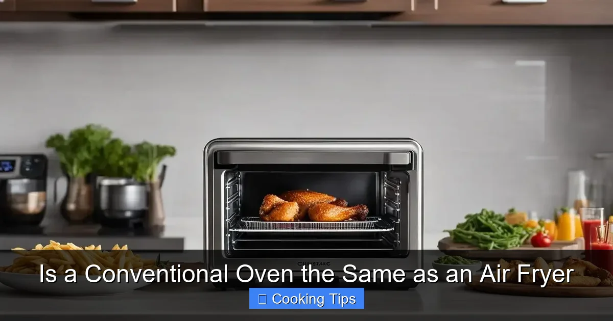 Is a Conventional Oven the Same as an Air Fryer