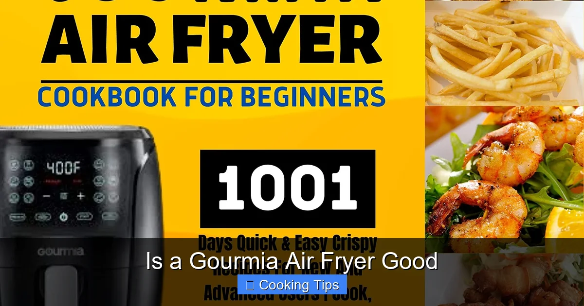 Is a Gourmia Air Fryer Good