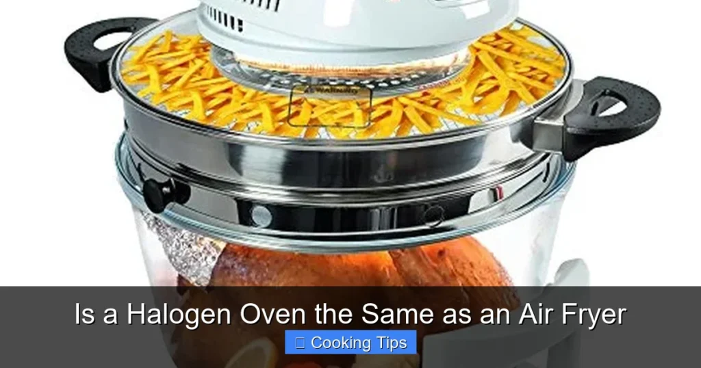 Is a Halogen Oven the Same as an Air Fryer