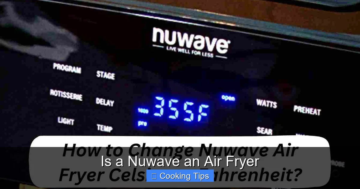 Is a Nuwave an Air Fryer
