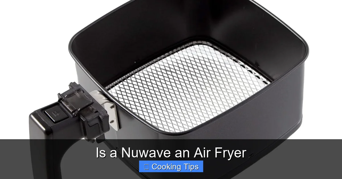 Is a Nuwave an Air Fryer