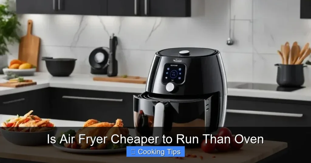 Is Air Fryer Cheaper to Run Than Oven