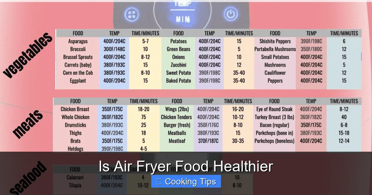 Is Air Fryer Food Healthier