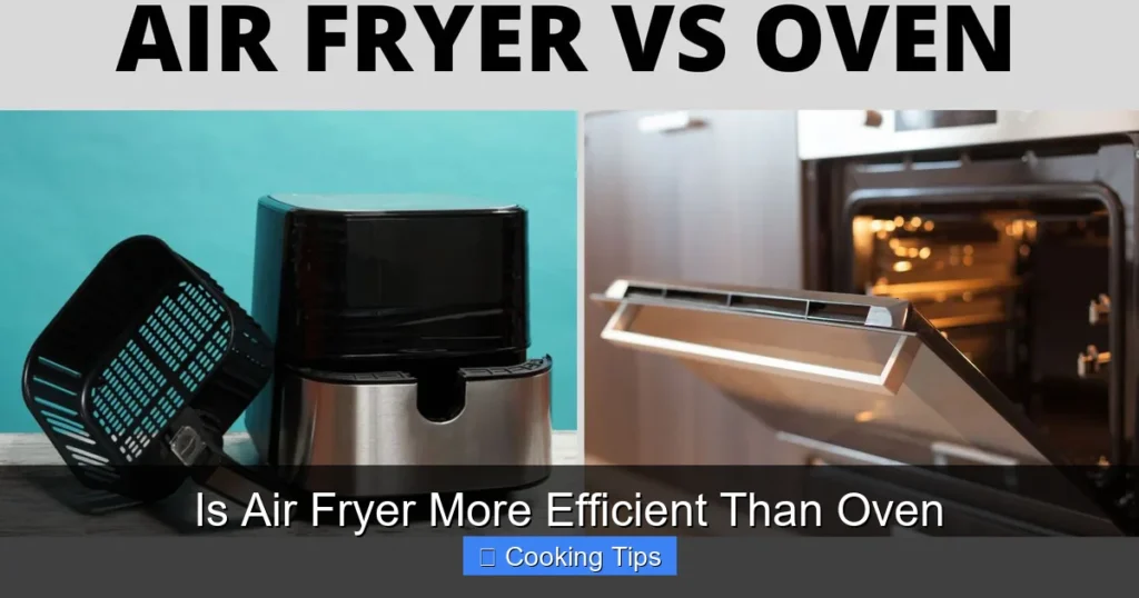 Is Air Fryer More Efficient Than Oven