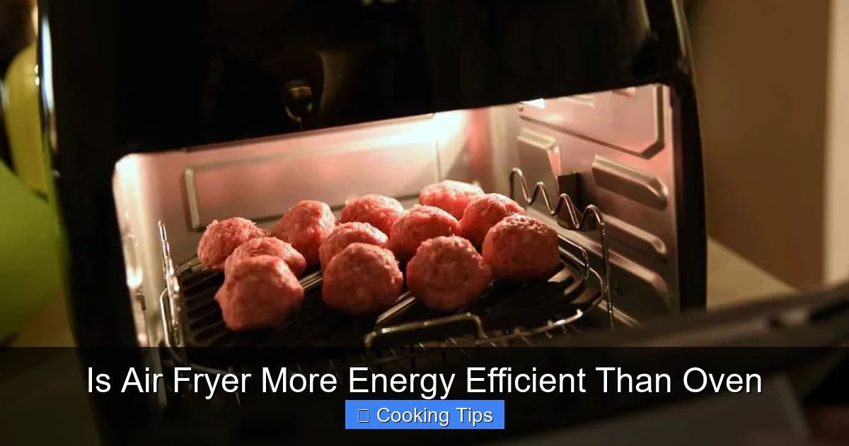 Is Air Fryer More Energy Efficient Than Oven