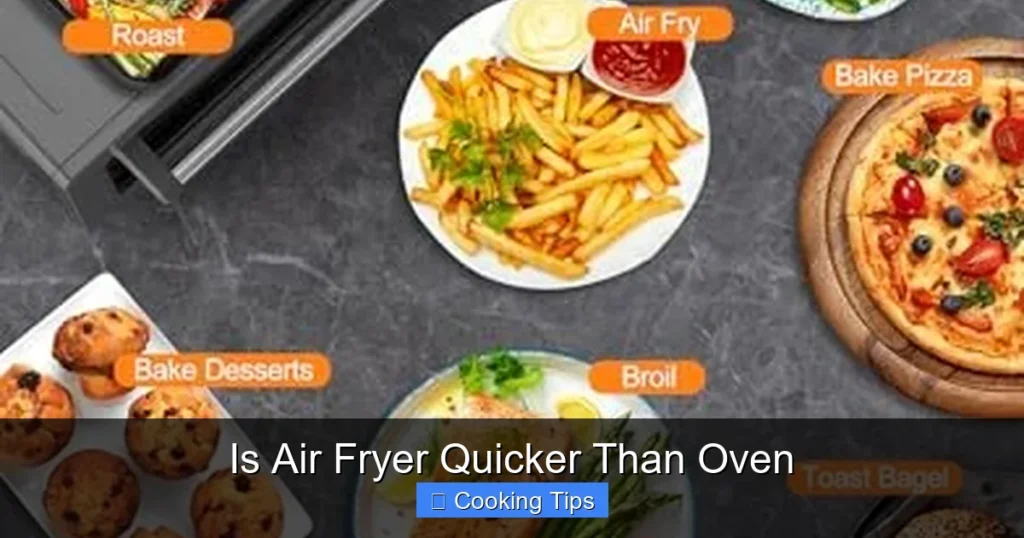 Is Air Fryer Quicker Than Oven