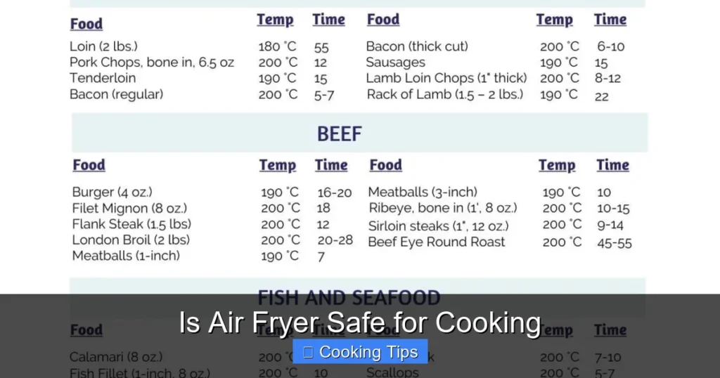 Is Air Fryer Safe for Cooking