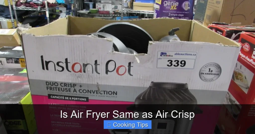 Is Air Fryer Same as Air Crisp
