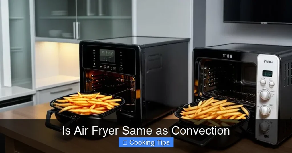 Is Air Fryer Same as Convection