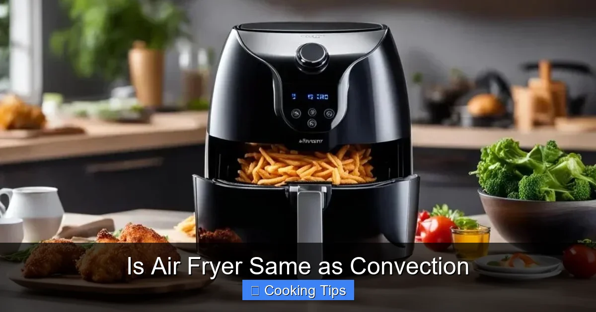 Is Air Fryer Same as Convection